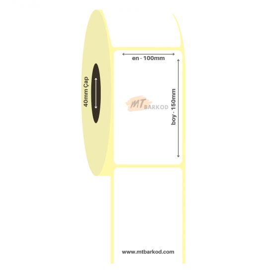 100x150 Lamine Termal Etiket | Lamine Etiket