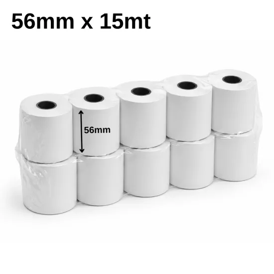 56mm x 15mt Termal Rulo Yazar Kasa Pos Kağıt, Pos Rulo Fiyatları