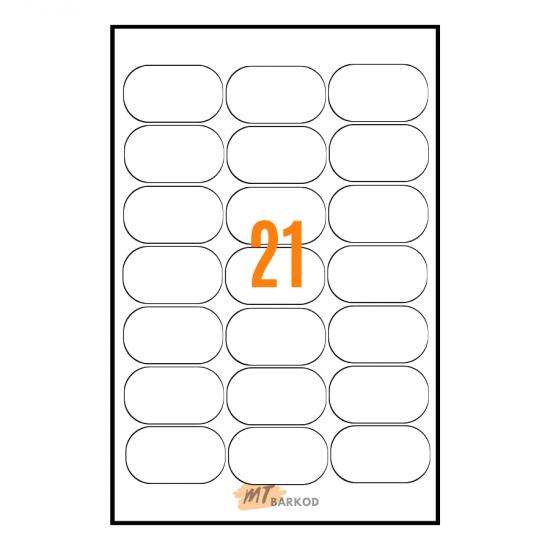 63,5 mm x 38,1 mm A4 Lazer Etiket, Modelleri ve Fiyatları, 63,5x38,1 Lazer Etiket, 63,5 x 38,1 A4 Lazer Etiket